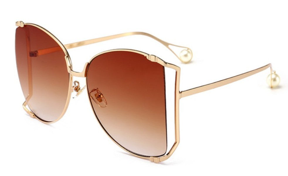 Square Sunglasses Metal Frame