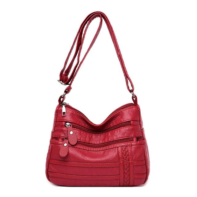 Delicate Texture Shoulder Bag