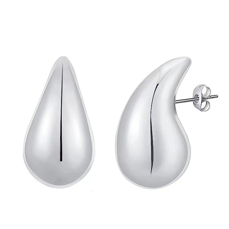 Lightweight Teardrop Highlight Earrings