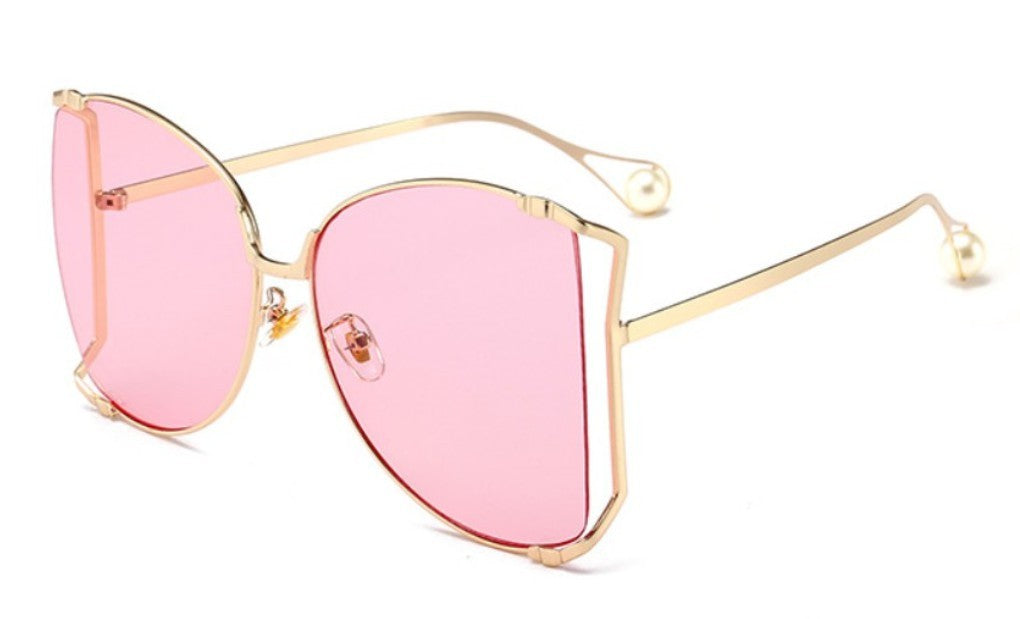 Square Sunglasses Metal Frame