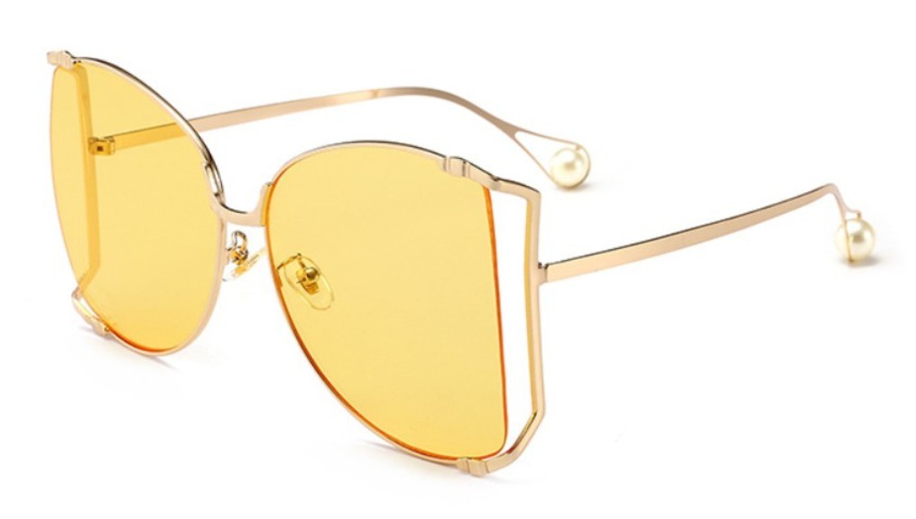 Square Sunglasses Metal Frame