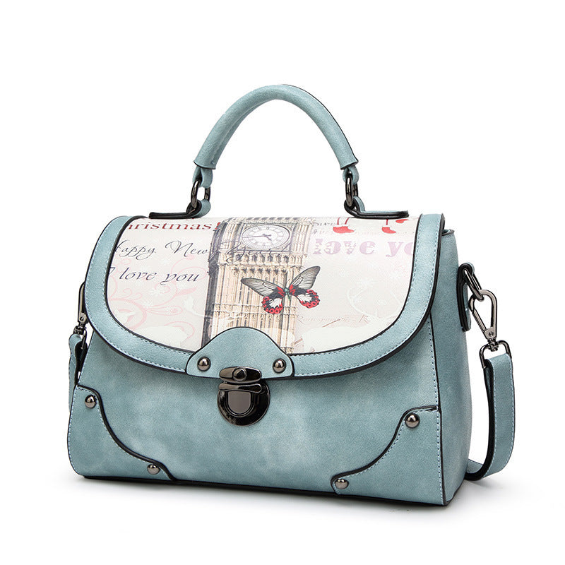 Fashion Printed Female Handbag