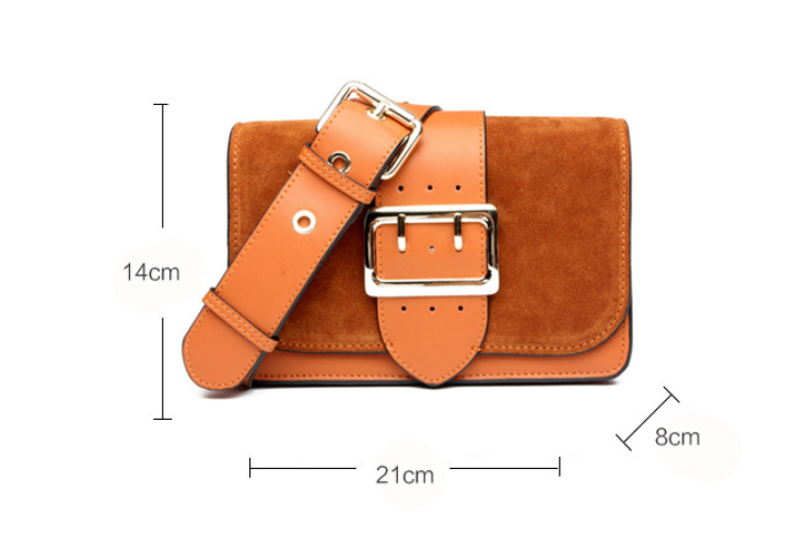 New Trend Leather Crossbody Handbag