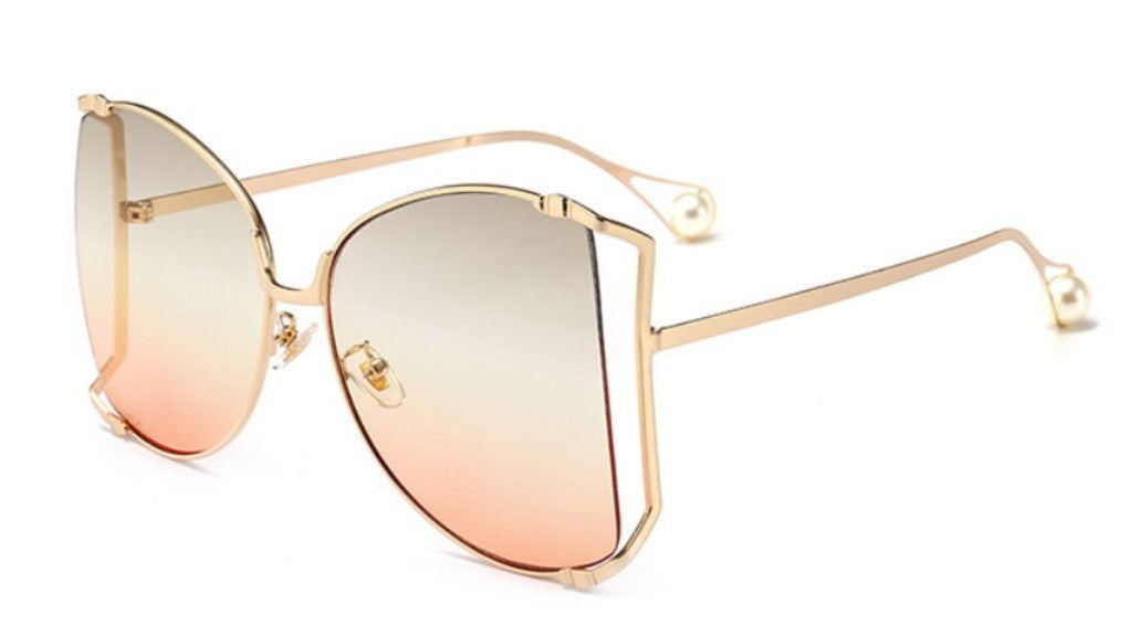 Square Sunglasses Metal Frame